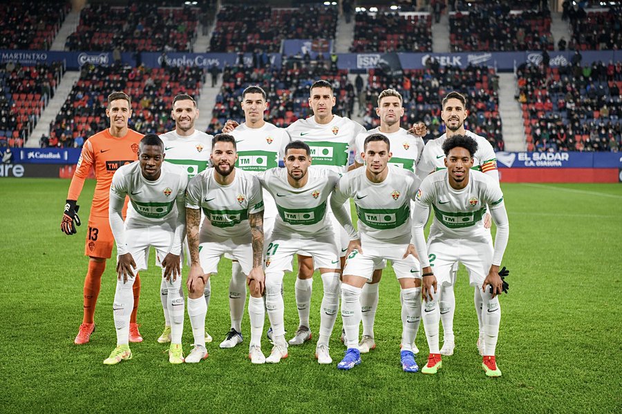Once del Elche en El Sadar / Elche CF