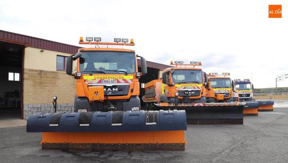 El Gobierno dispone 747 quitanieves y 131.695 toneladas de fundentes para las nevadas en Aragón, Castilla y León y Cataluña