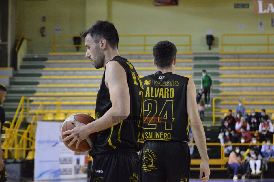 Imagen del partido del CB Tormes / Guillermo García