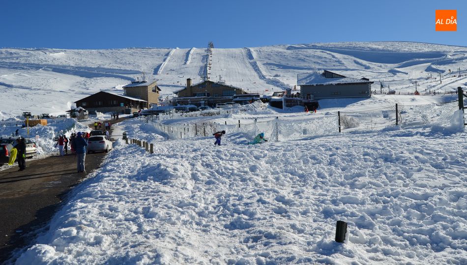 La Covatilla alcanza los 4,5 grados bajo cero, una de las temperaturas más frías del país esta madrugada