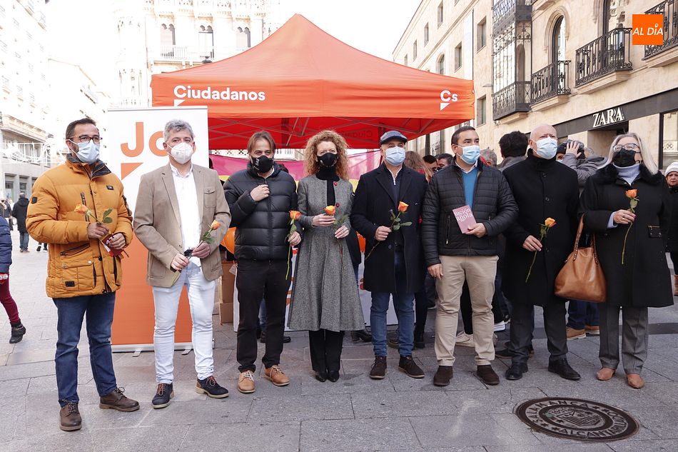 Ciudadanos Salamanca celebra el aniversario de la Constitución