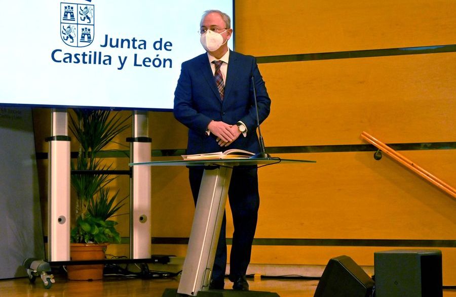 Enrique Rivero, en su primera intervención como nuevo director general de Transparencia y Buen Gobierno de la Junta