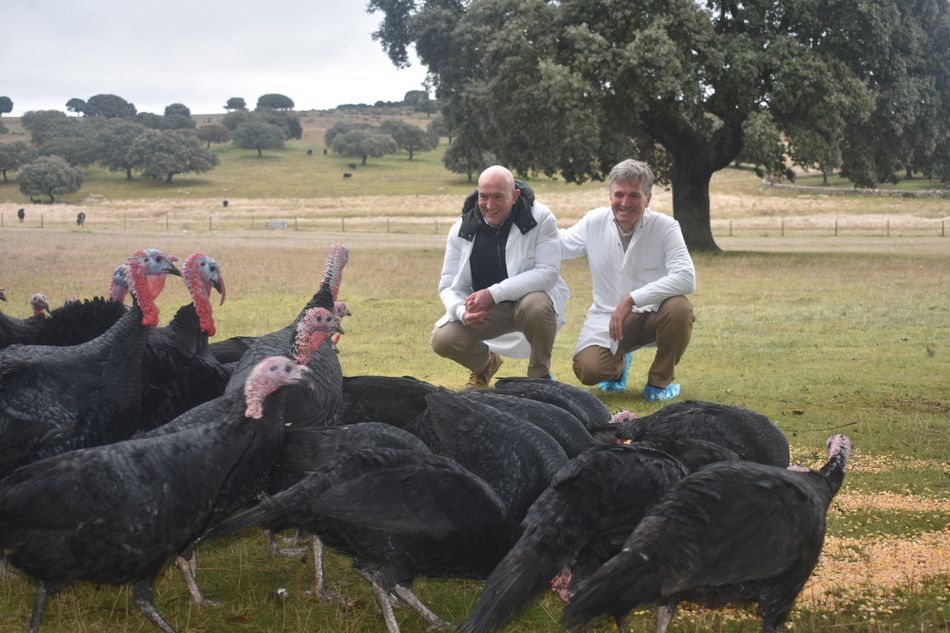 Visita del consejero de Agricultura, Ganadería y Desarrollo Rural, Jesús Julio Carnero, a esta finca de San Pedro de Rozados