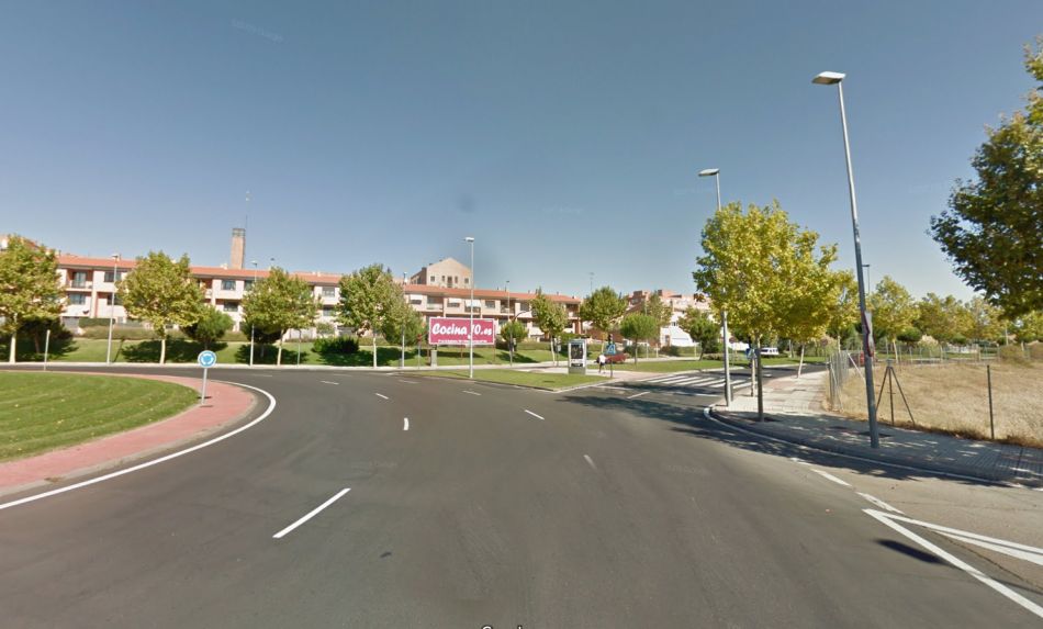 Glorieta Beatriz de Suabia, lugar donde se produjo un nuevo accidente de tráfico - GM