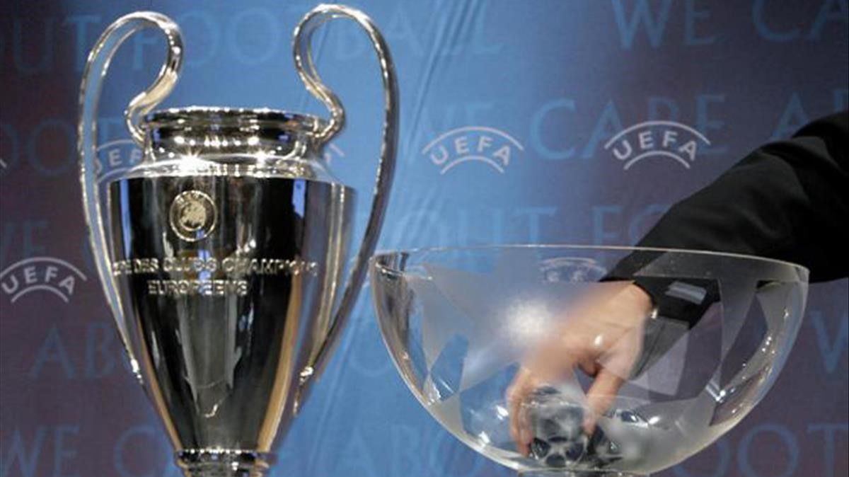 Un sorteo de la Champions / Twitter