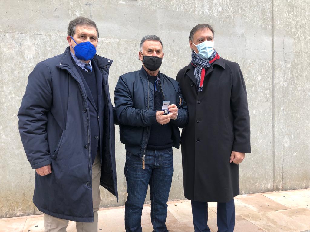 Foto de familia del homenaje / Carbayo