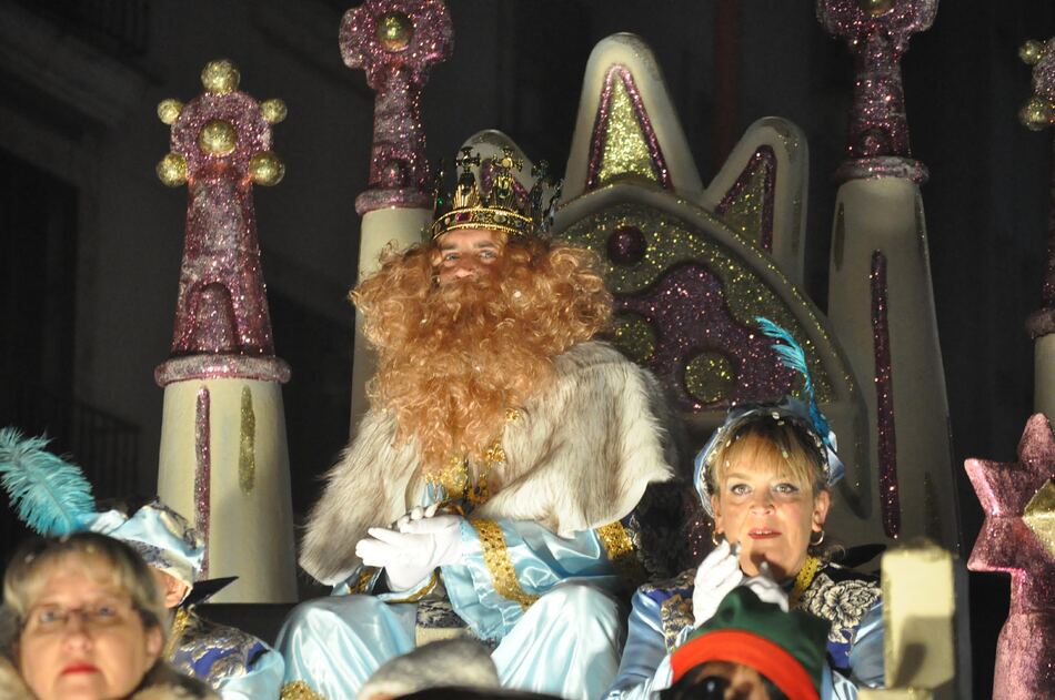 Visita de los Reyes Magos a Santa Marta en una imagen de archivo de antes de la pandemia