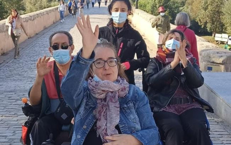 Foto de una de las salidas de ocio organizadas por ASDEM