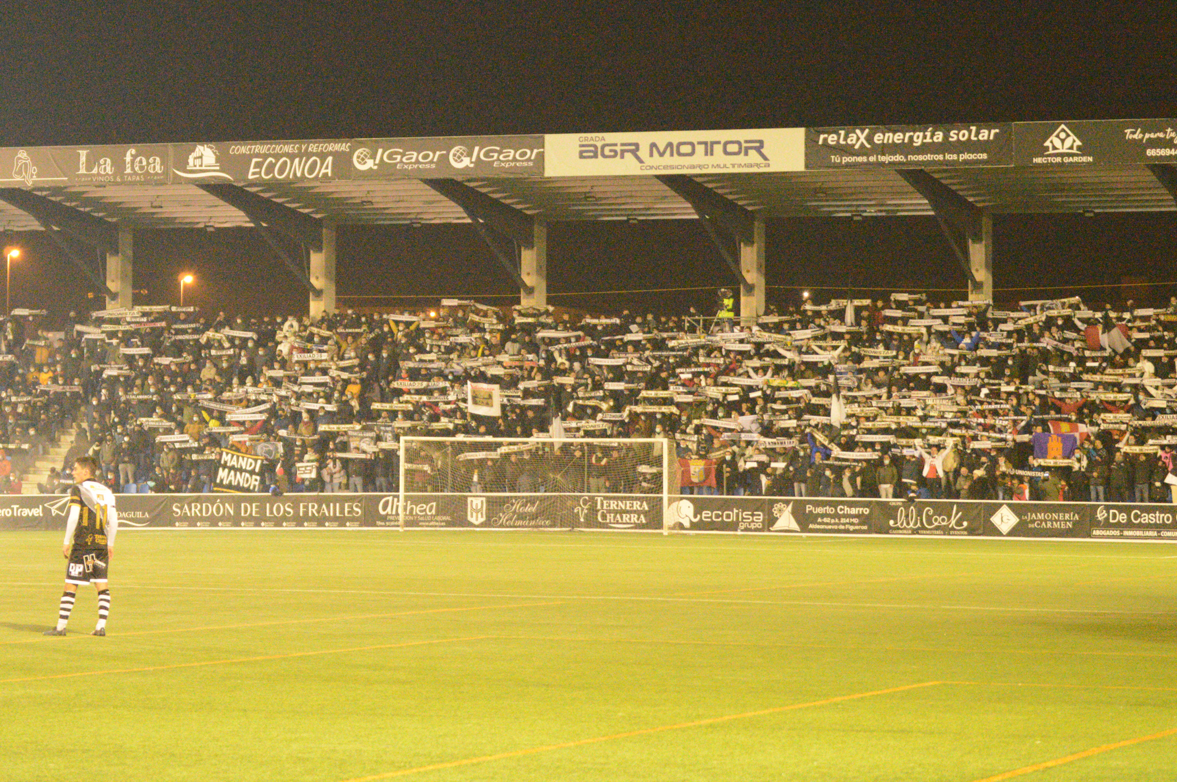 Aspecto del fondo más grande del estadio / Guillermo García