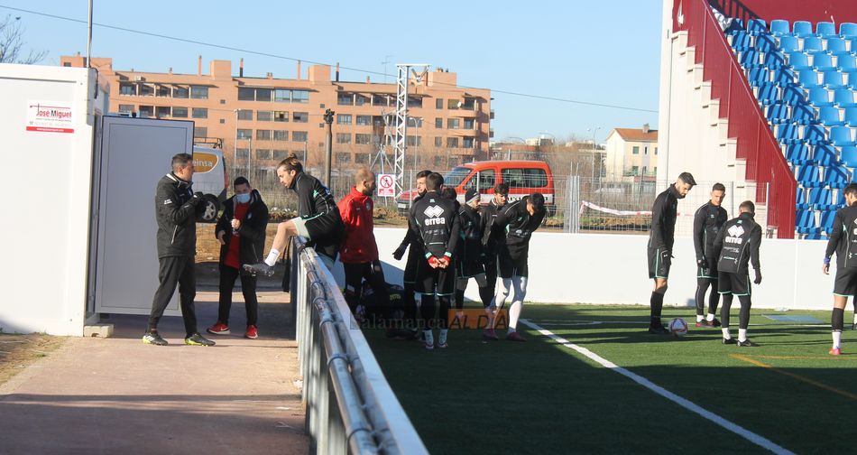 Mori, en el estadio / Carlos Cuervo