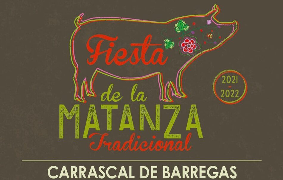 Primera fiesta de la matanza tradicional en Carrascal de Barregas
