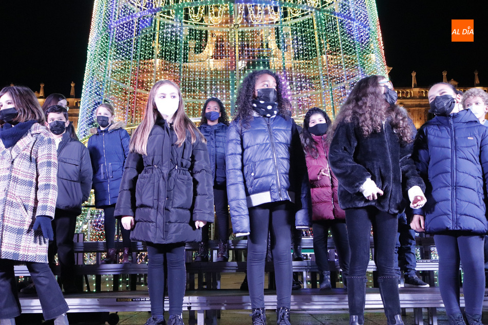 La Plaza Mayor se llena de música con un nuevo concierto del ciclo de Navidad Polifónica